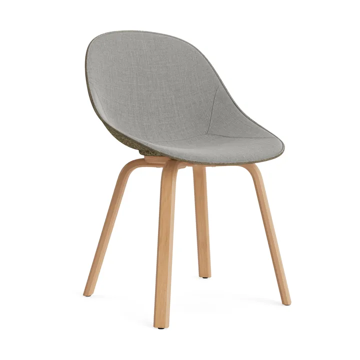 Silla Mat Chair tapizada por delante - Remix 133-seaweed-haya  - Normann Copenhagen