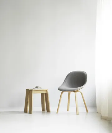 Silla Mat Chair tapizada por delante - Remix 133-seaweed-haya  - Normann Copenhagen
