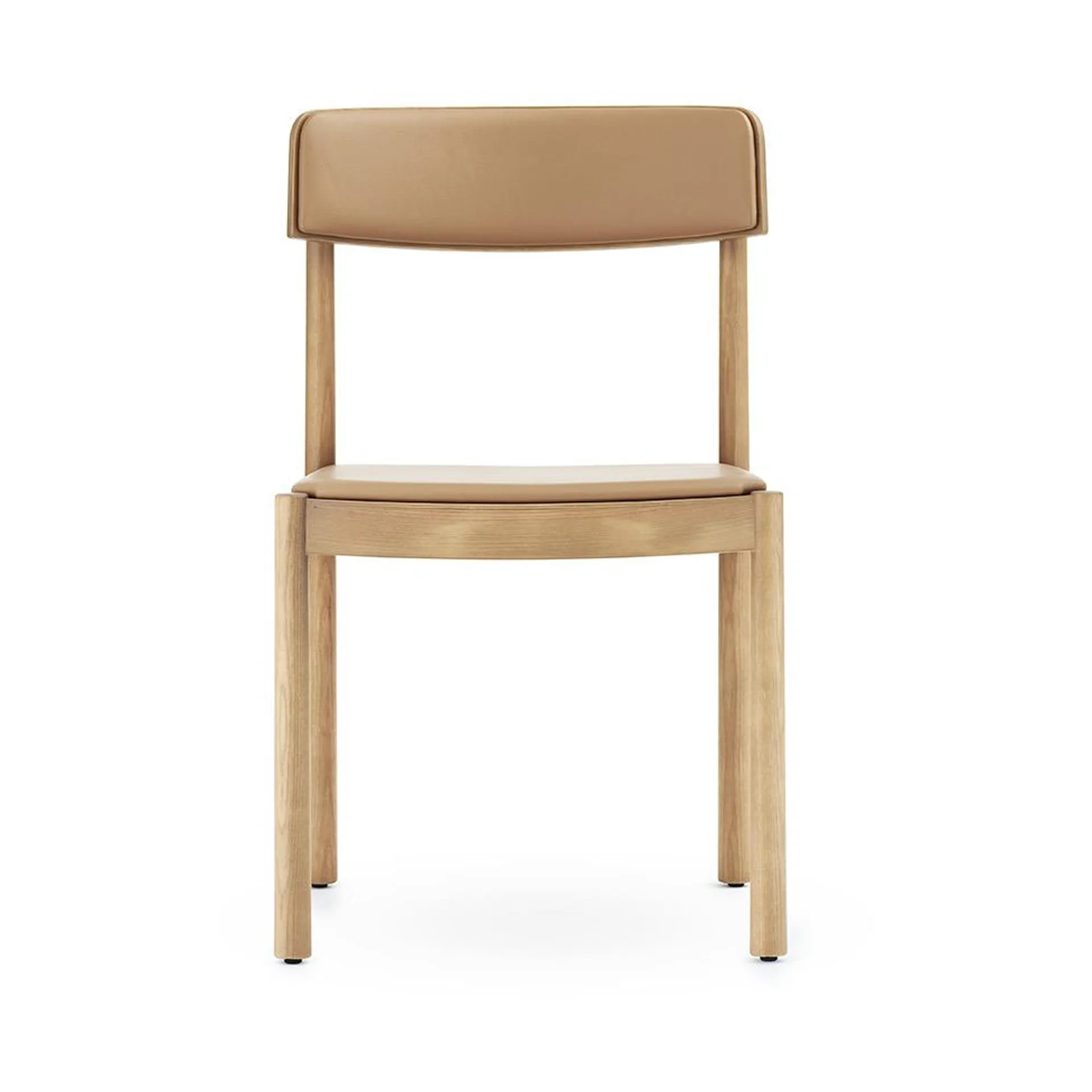 Silla Timb con cojín, Tan/ Ultra Leather - Camel Normann Copenhagen