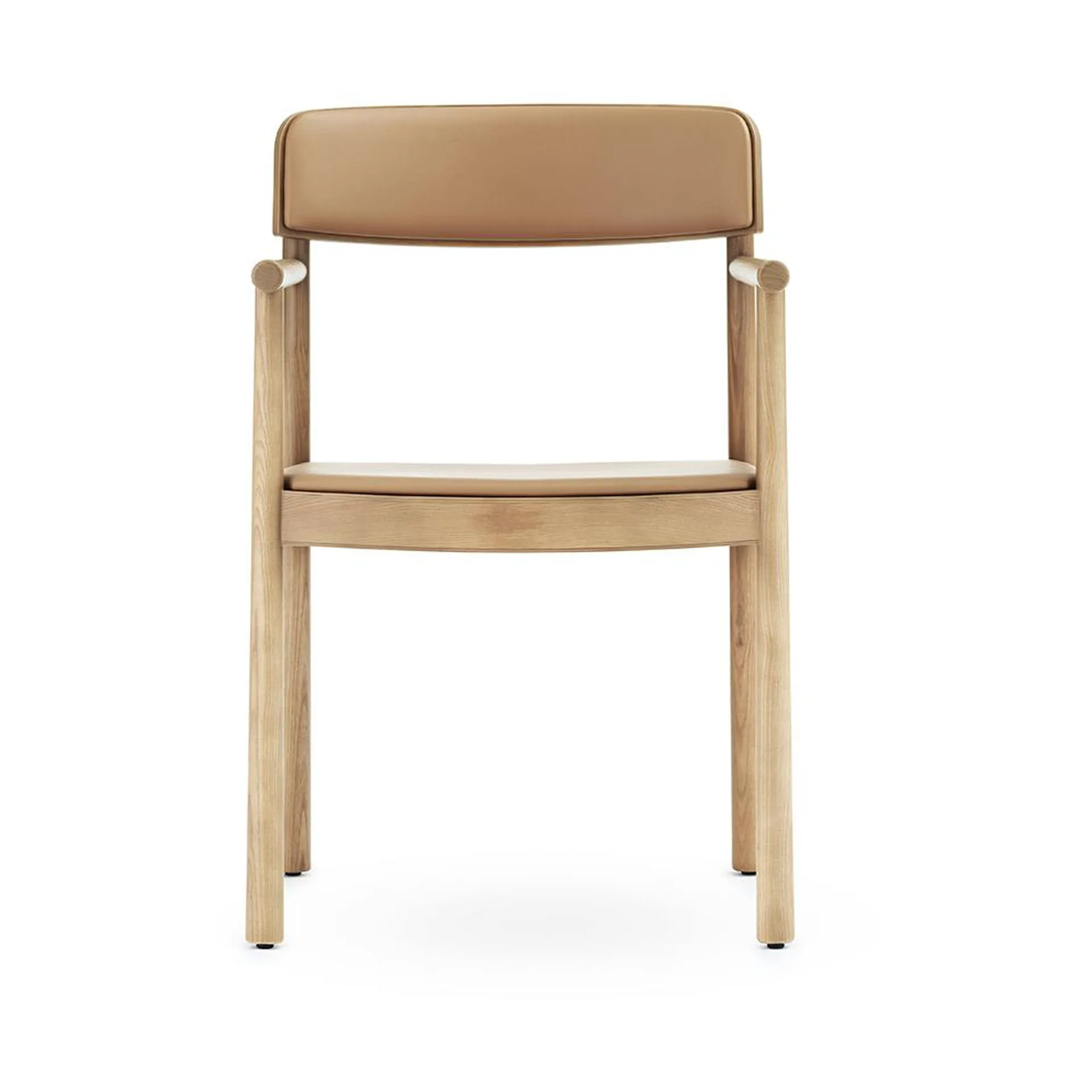 Silla Timb con cojín, Tan/ Ultra Leather - Camel Normann Copenhagen
