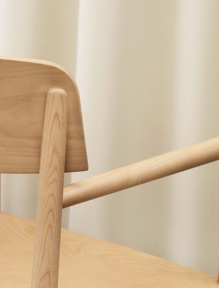 Silla Timb con cojín, Tan/ Ultra Leather - Camel Normann Copenhagen