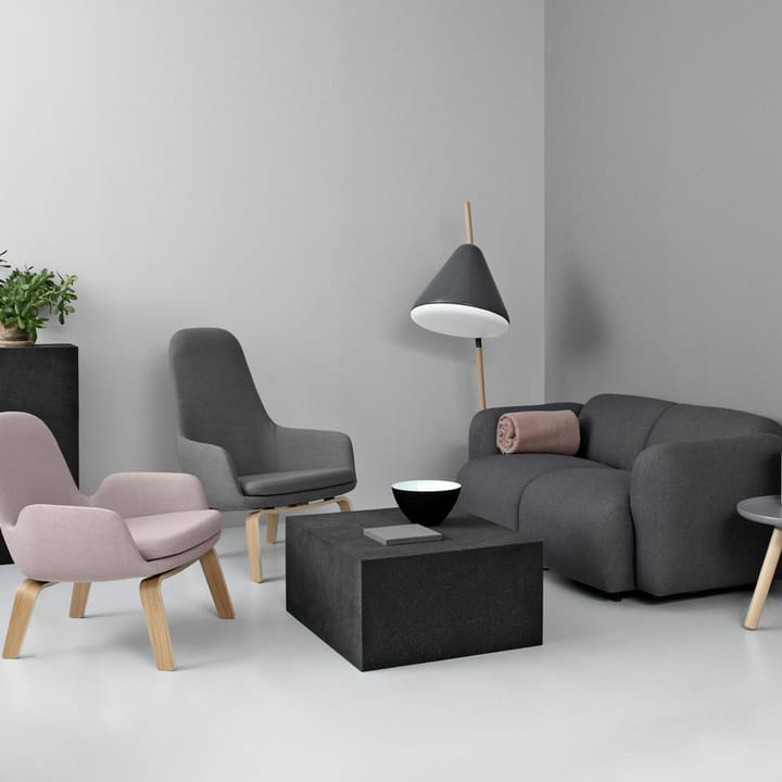 Sillón Era Low, Cuero tango negro Normann Copenhagen
