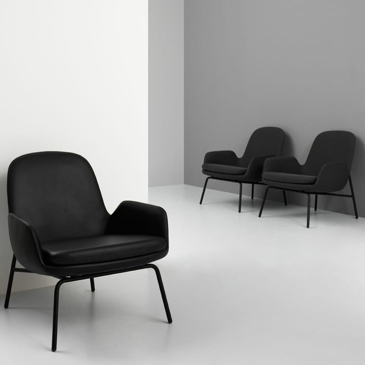 Sillón Era Low, Cuero tango negro Normann Copenhagen