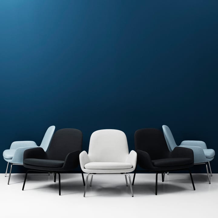 Sillón Era Low, Cuero tango negro Normann Copenhagen