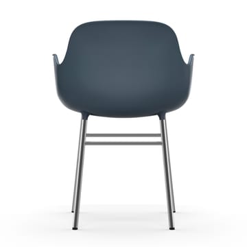 Sillón Form patas cromadas - Azul - Normann Copenhagen