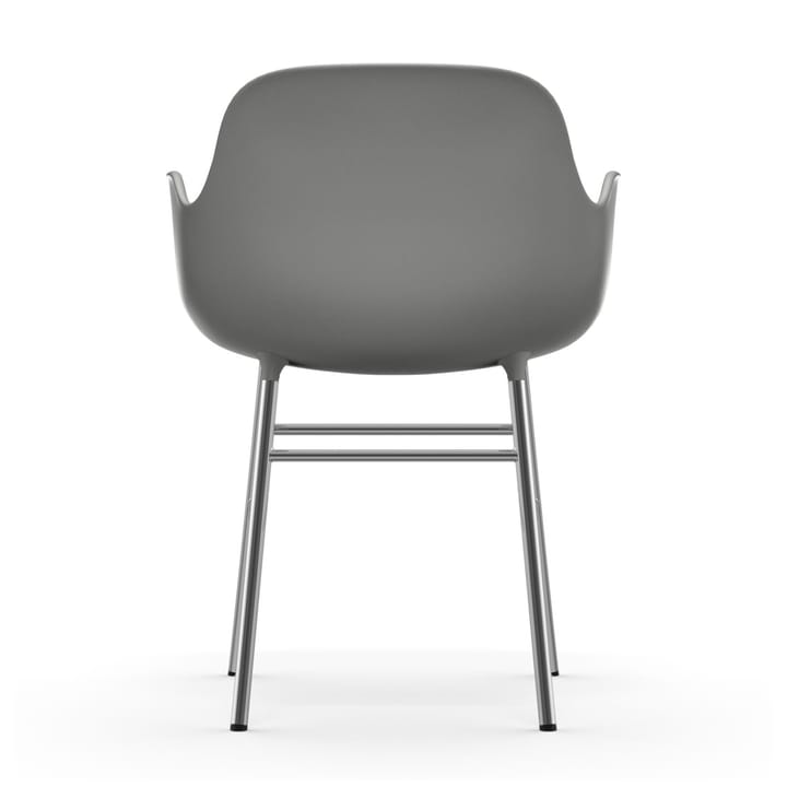 Sillón Form patas cromadas - Gris - Normann Copenhagen