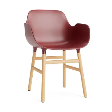 Sillón Form - Red, patas de roble - Normann Copenhagen
