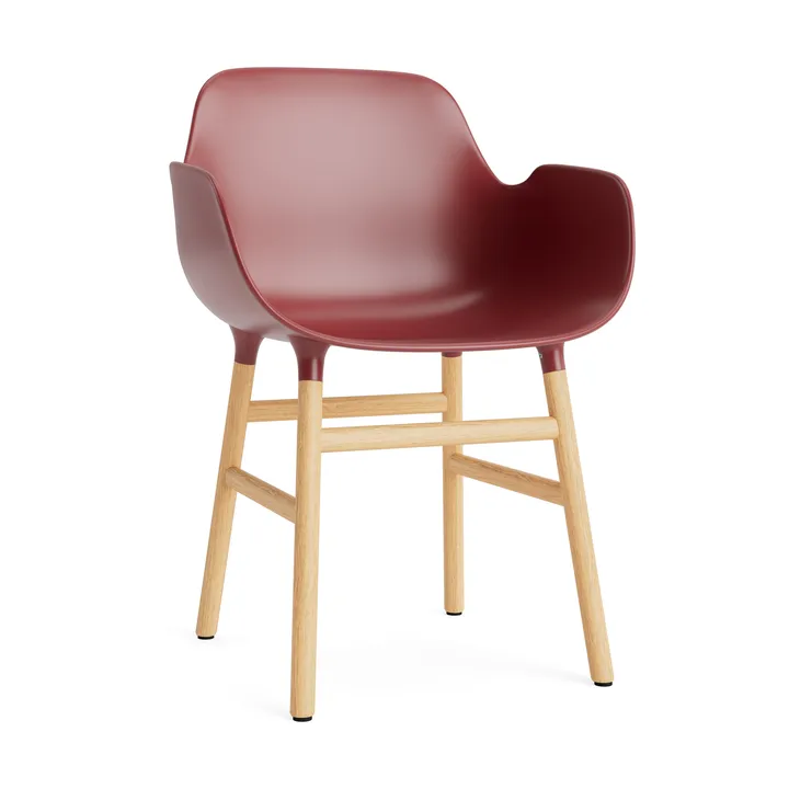 Sillón Form - Red, patas de roble - Normann Copenhagen