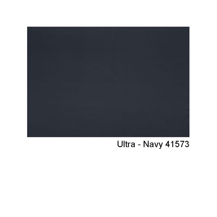 Sillón Hyg, Cuero ultra 41573 navy, pie giratorio de aluminio Normann Copenhagen