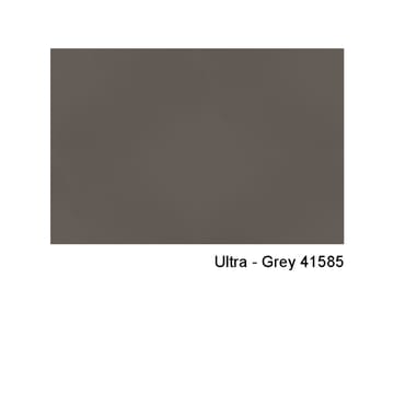 Sillón Hyg - Cuero ultra 41585 gris, pie giratorio de aluminio - Normann Copenhagen
