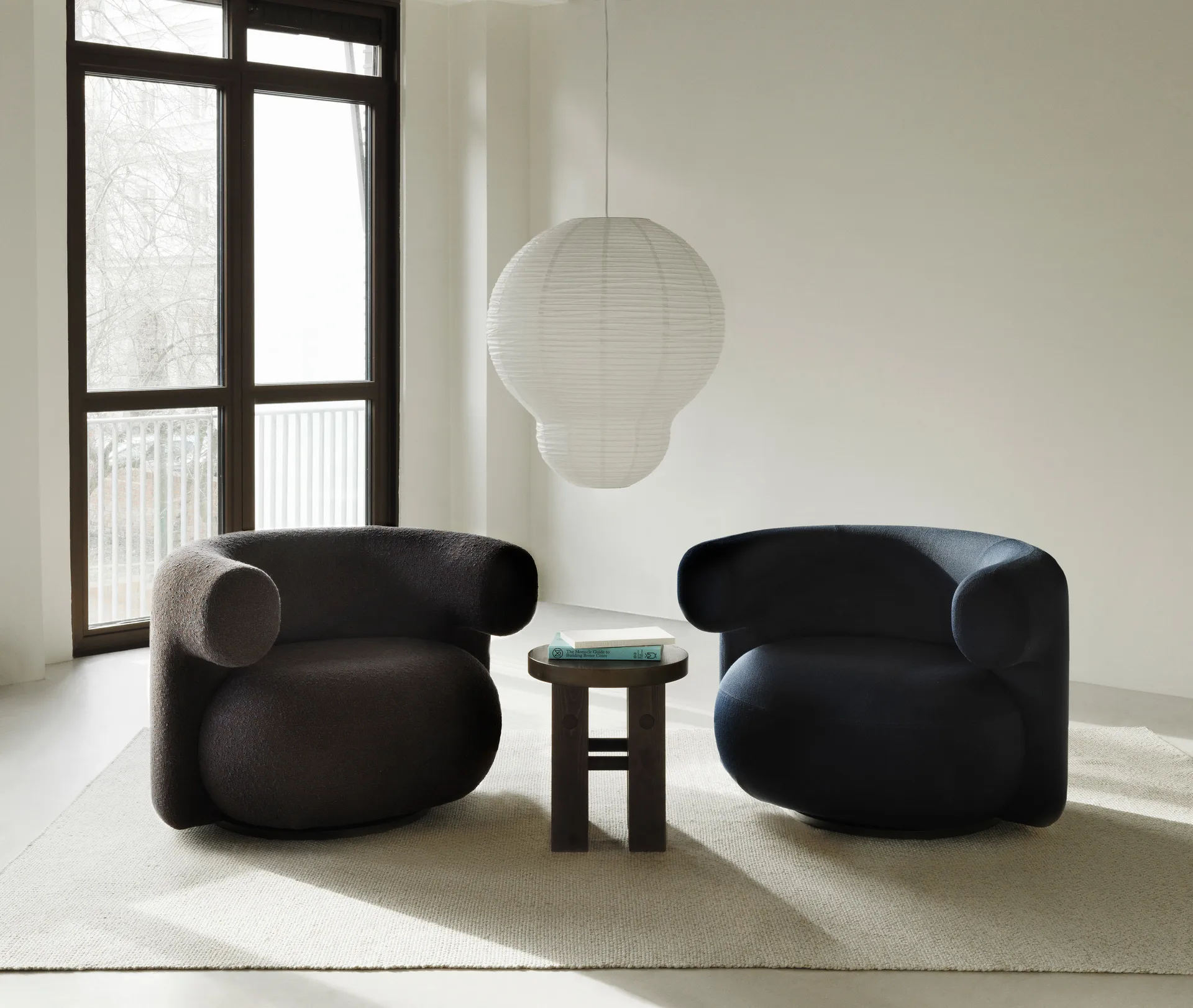 Sillón lounge Burra w. return, Zero 0011 Normann Copenhagen