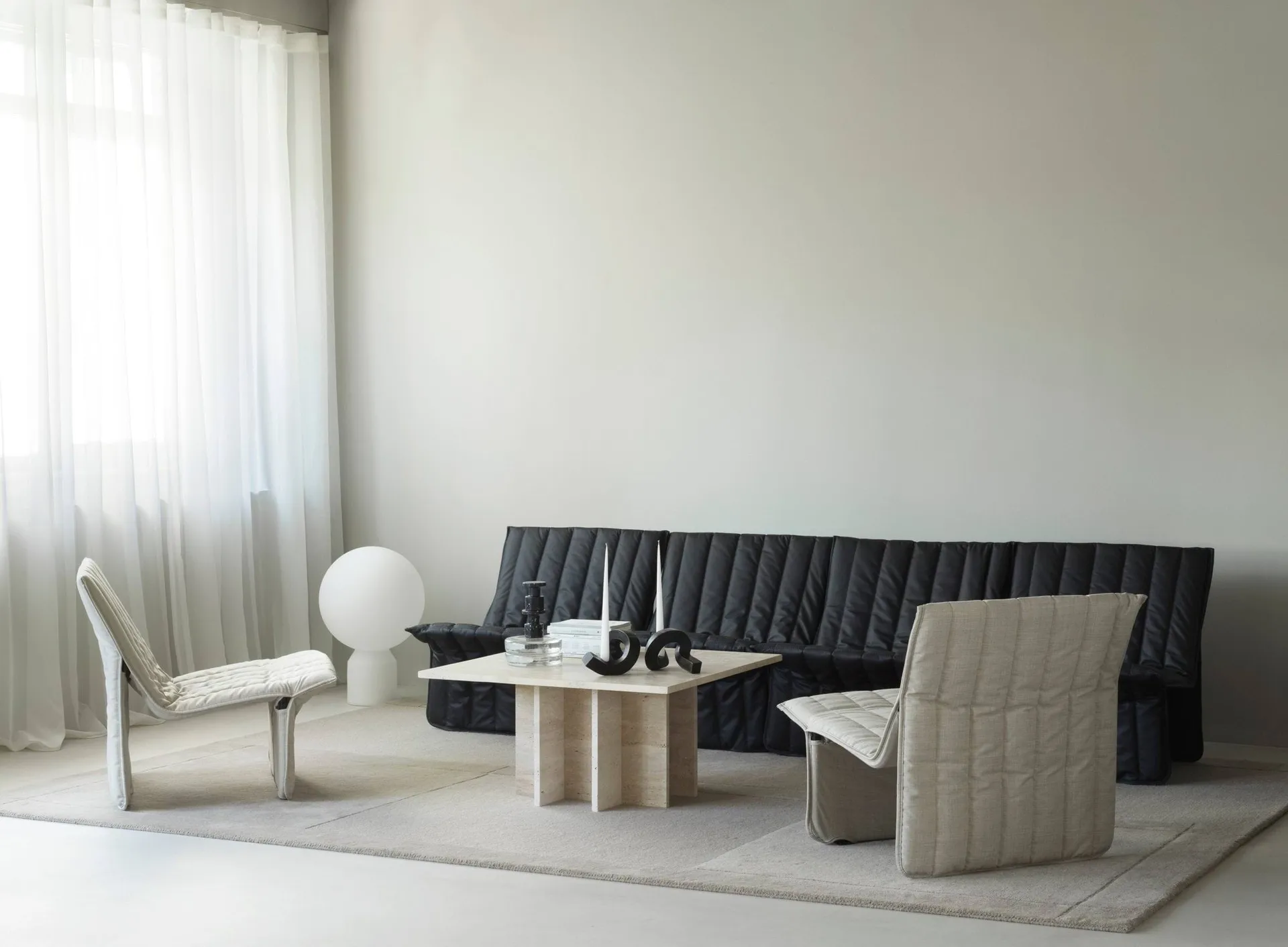 Sillón lounge Limit, Remix 133 gris Normann Copenhagen