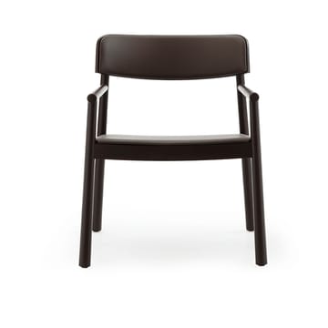 Sillón Timb - Marrón cenizo – cuero ultra chocolate - Normann Copenhagen