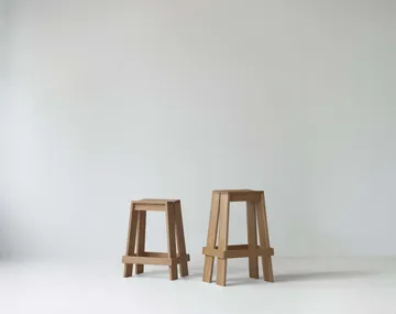 Taburete alto Let 75 cm - Oak - Normann Copenhagen