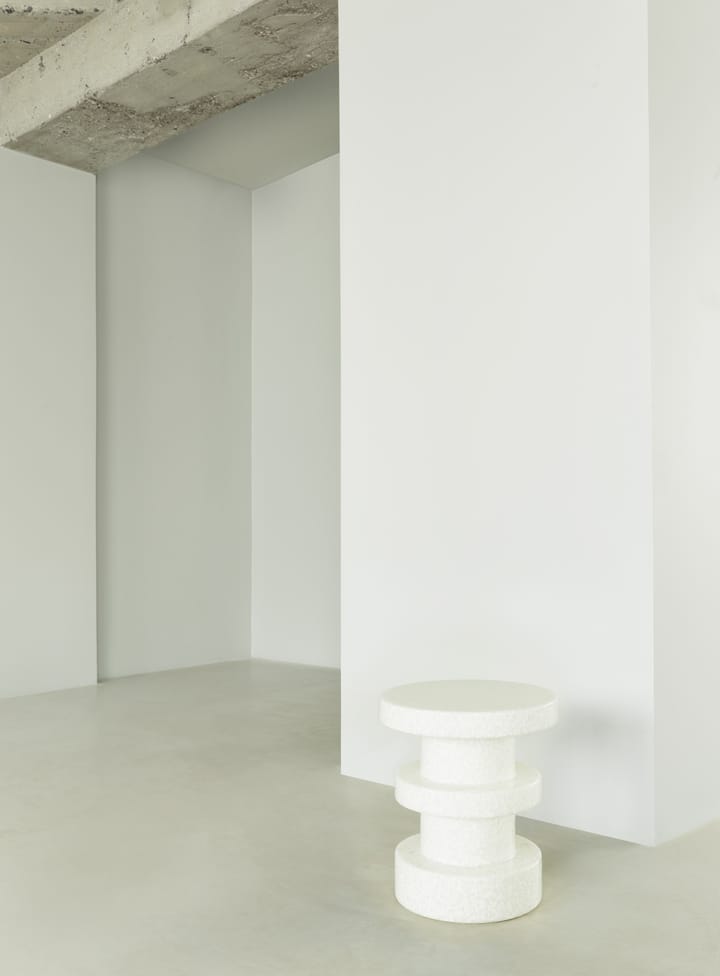 Taburete Bit Stack, Blanco-blanco Normann Copenhagen