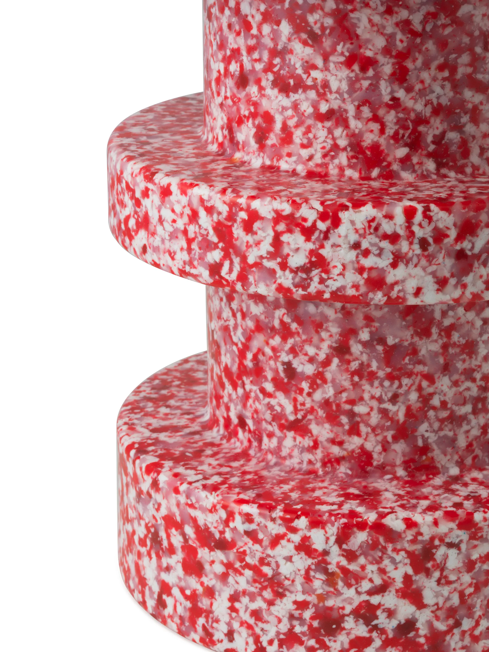 Taburete Bit Stack, Rojo Normann Copenhagen