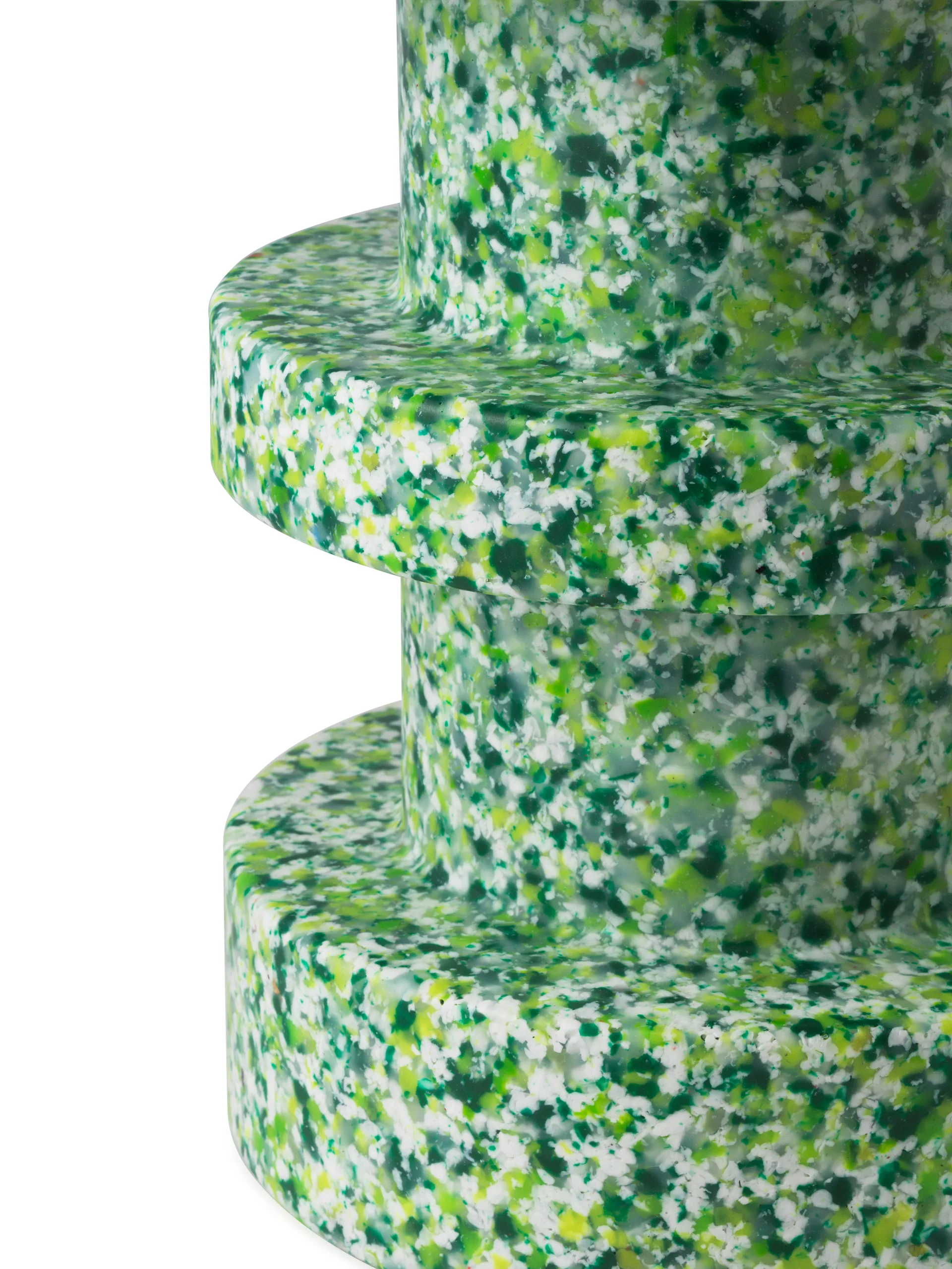 Taburete Bit Stack, Verde Normann Copenhagen