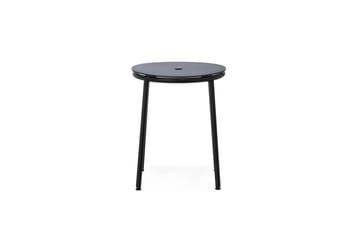 Taburete Circa 45 cm - Aluminio negro - Normann Copenhagen