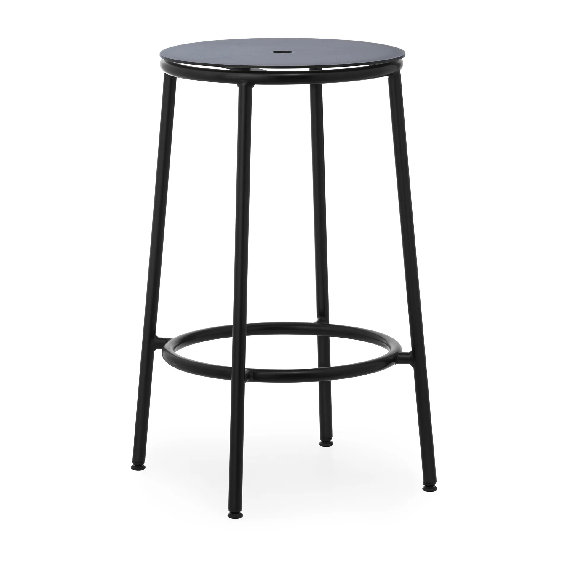 Taburete Circa 65 cm, Aluminio negro Normann Copenhagen
