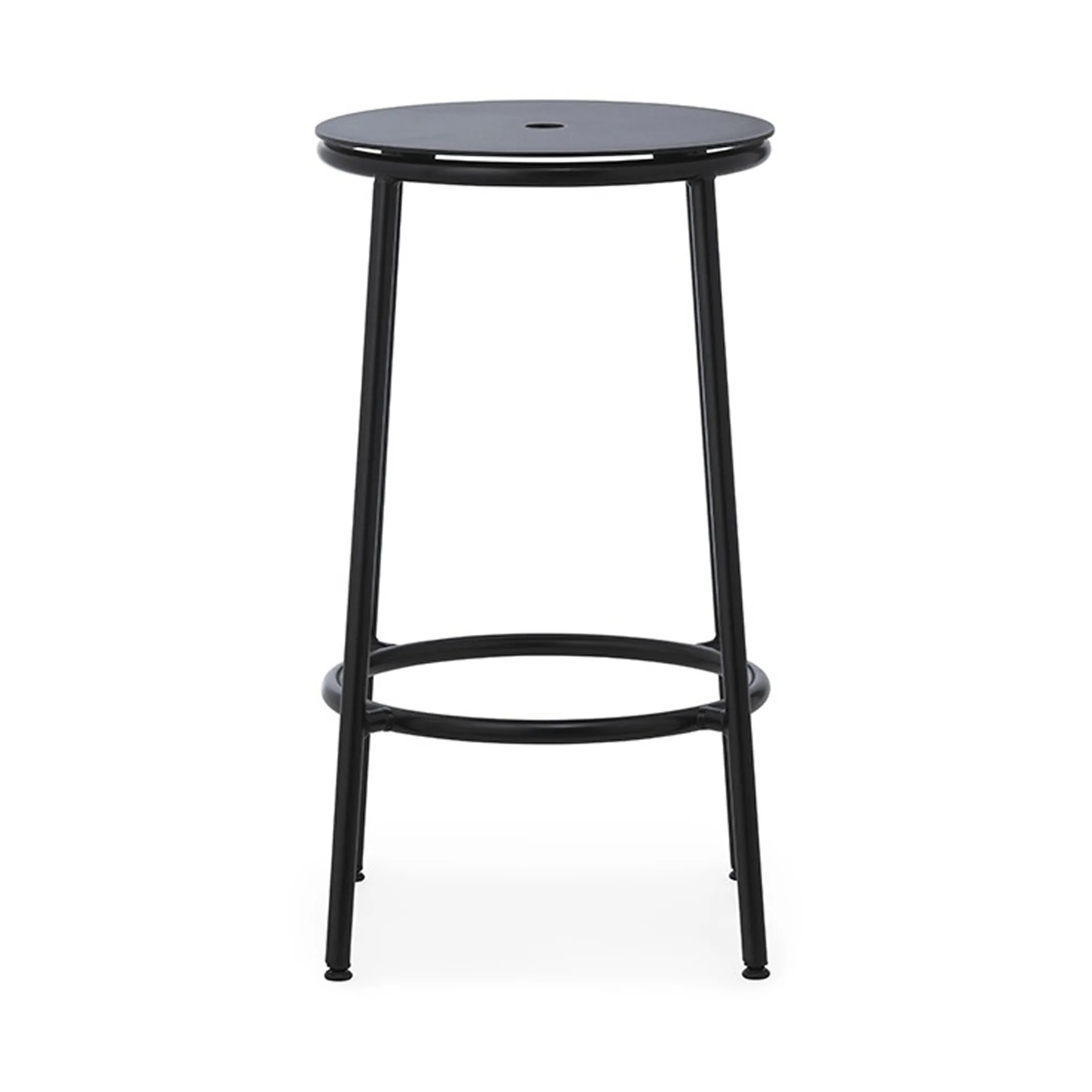 Taburete Circa 65 cm, Aluminio negro Normann Copenhagen