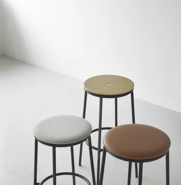 Taburete Circa 65 cm - Aluminio negro - Normann Copenhagen