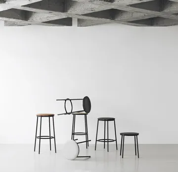 Taburete Circa 65 cm - Aluminio negro - Normann Copenhagen