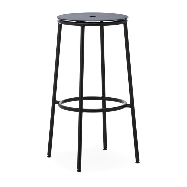 Taburete de bar Circa 75 cm. - Aluminio negro - Normann Copenhagen