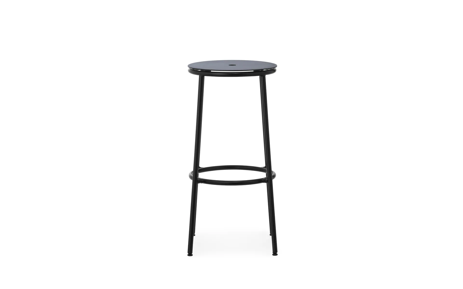 Taburete de bar Circa 75 cm., Aluminio negro Normann Copenhagen