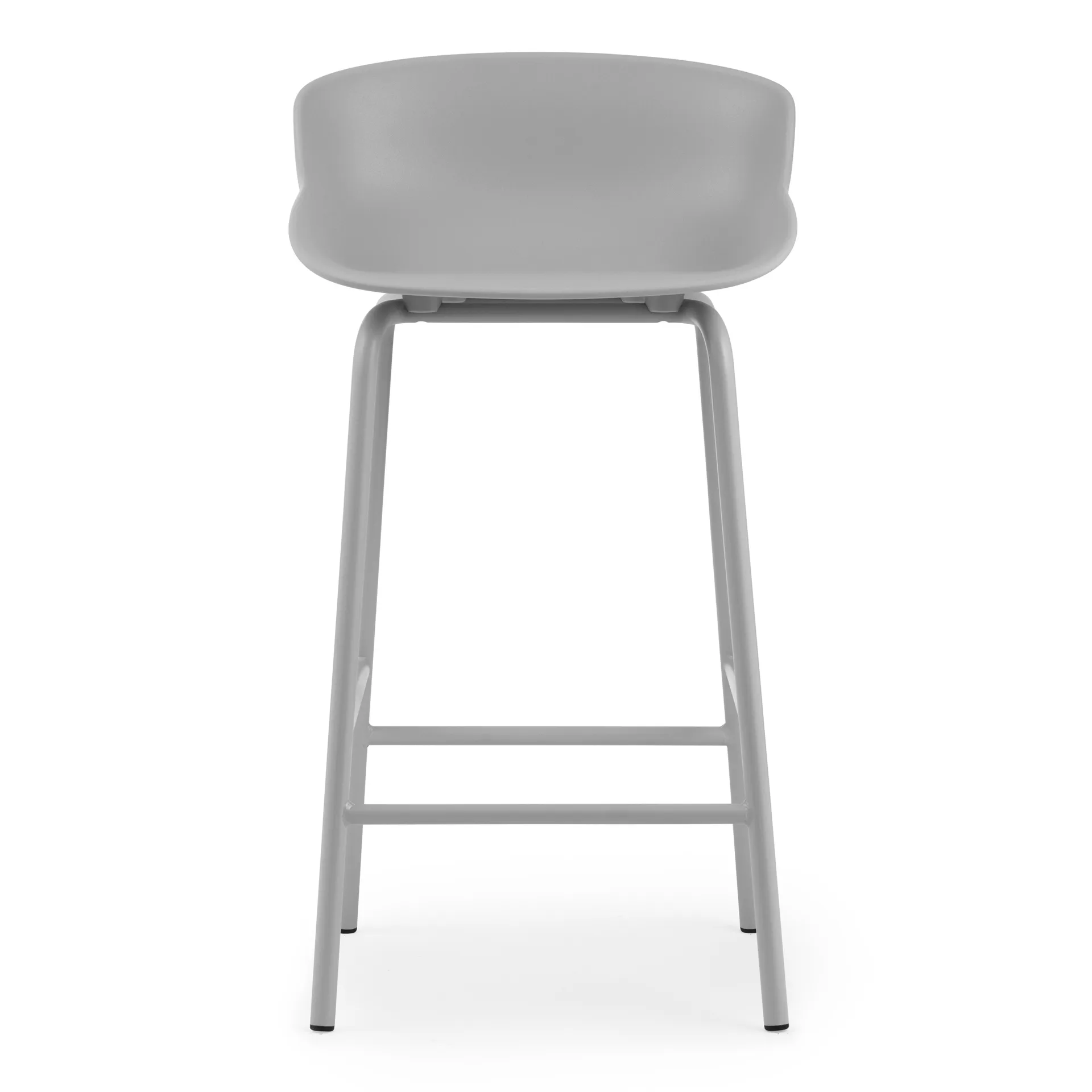 Taburete de bar con patas de metal Hyg 65 cm, Gris Normann Copenhagen