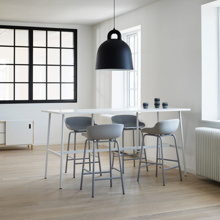 Taburete de bar con patas de metal Hyg 65 cm , Gris Normann Copenhagen