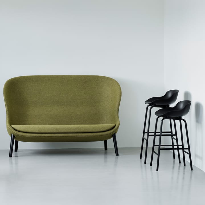 Taburete de bar con patas de metal Hyg 65 cm , Negro Normann Copenhagen