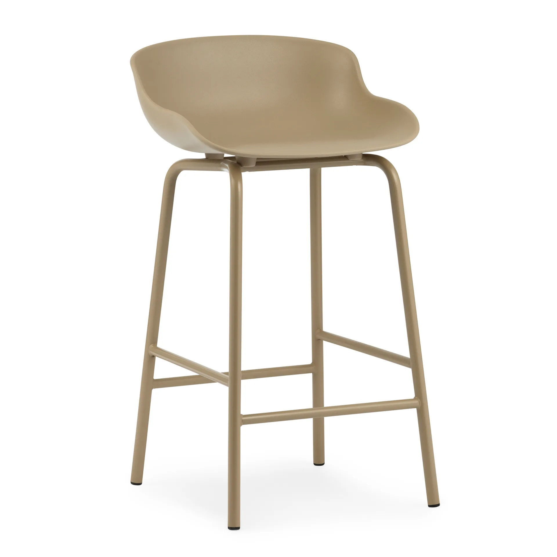 Taburete de bar con patas de metal Hyg 65 cm, Sand Normann Copenhagen