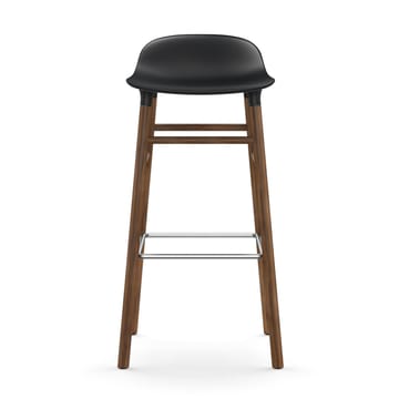Taburete de bar con patas de nogal Form - negro - Normann Copenhagen