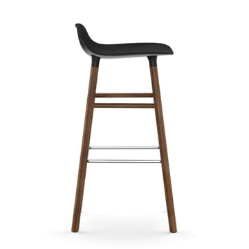 Taburete de bar con patas de nogal Form - negro - Normann Copenhagen