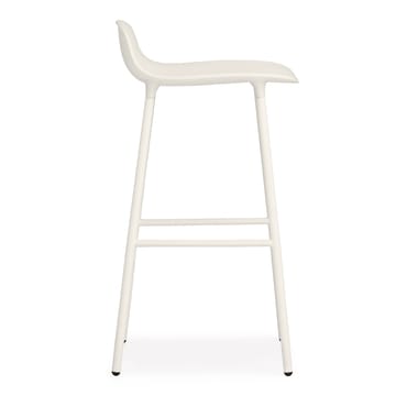 Taburete de bar Form Chair con patas de metal - blanco - Normann Copenhagen