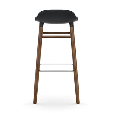 Taburete de bar Form Chair con patas de nogal - negro - Normann Copenhagen