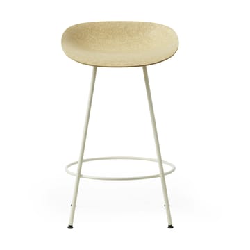 Taburete de bar Mat Barstool 65 cm - Hemp-cream steel - Normann Copenhagen