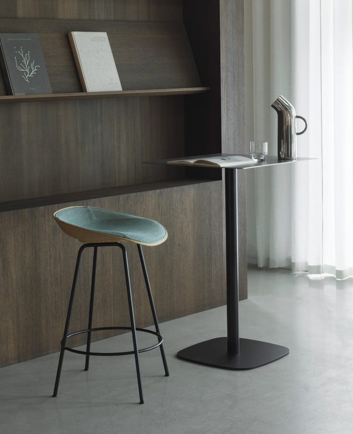 Taburete de bar Mat Barstool 65 cm, Seaweed-cream steel Normann Copenhagen
