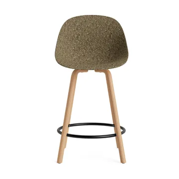 Taburete Mat Bar Chair 65 cm - Seaweed-beech-black steel - Normann Copenhagen