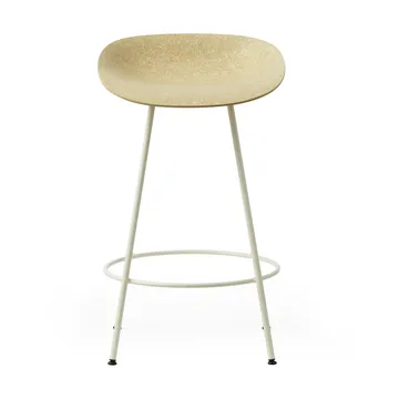 Taburete Mat Barstool 65 cm - Hemp-cream steel - Normann Copenhagen