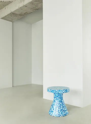 Taburete redondo Bit Cone - Azul, Ø36x42 cm - Normann Copenhagen