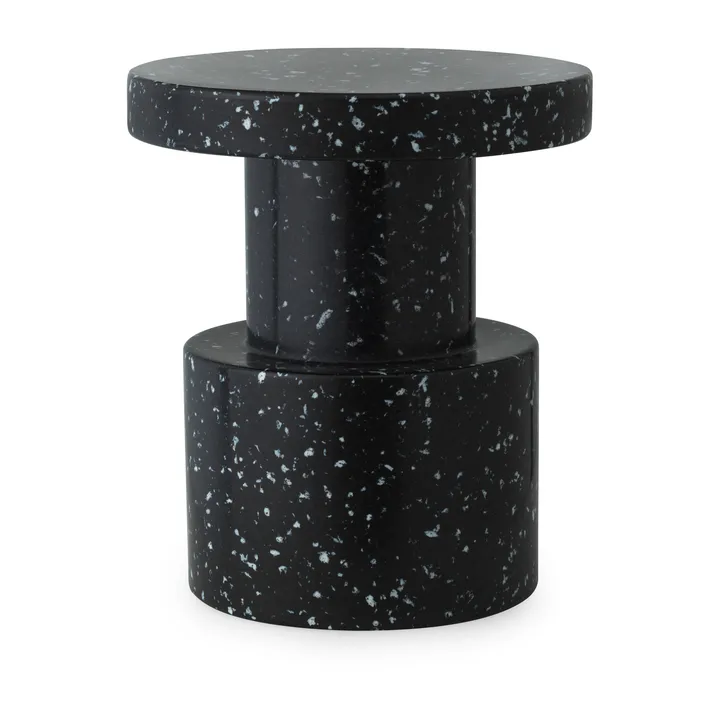 Taburete redondo Bit - Negro, Ø36x42 cm - Normann Copenhagen