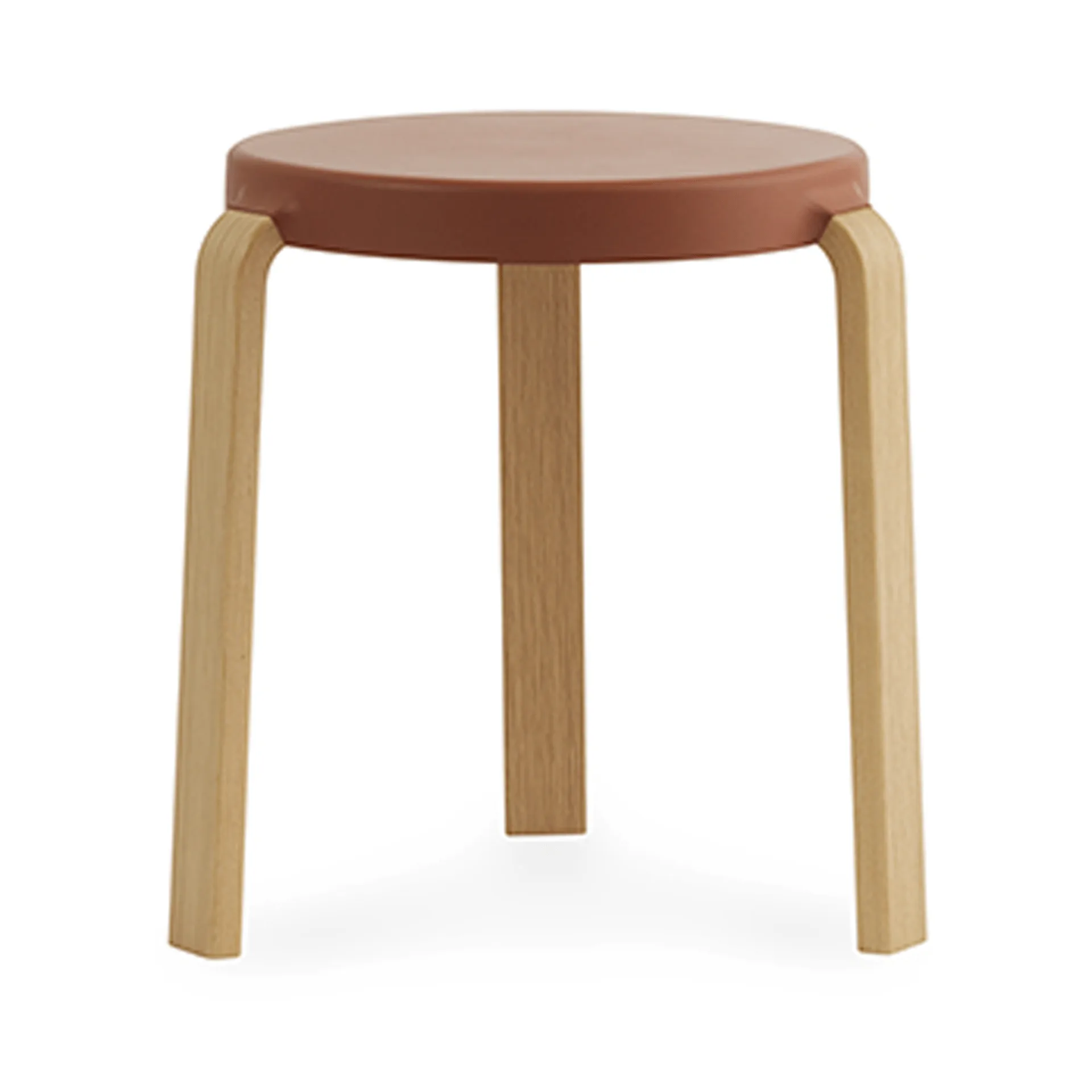 Taburete Tap, Caramel, patas de roble Normann Copenhagen