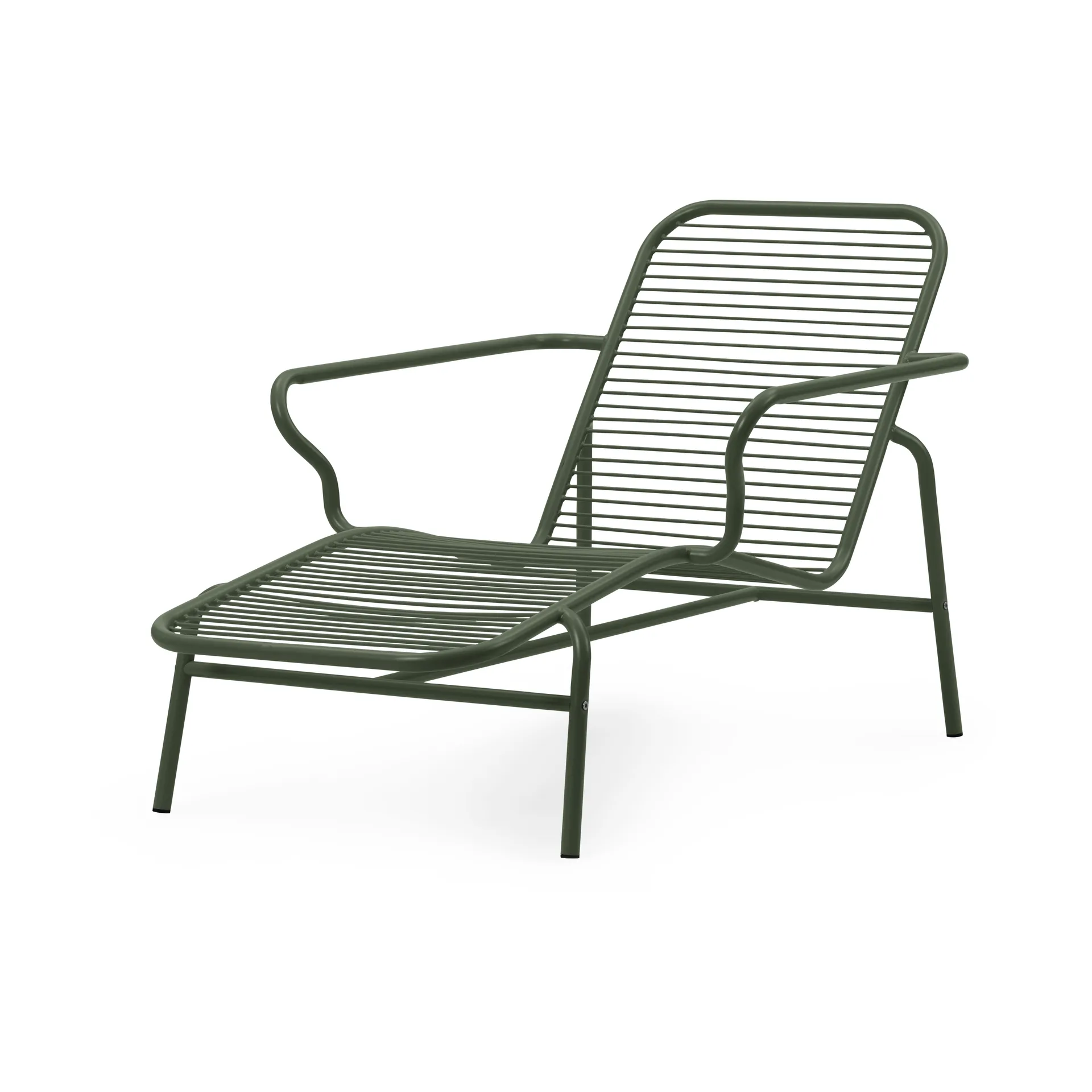 Tumbona Vig Chaise Lounge, Green Normann Copenhagen