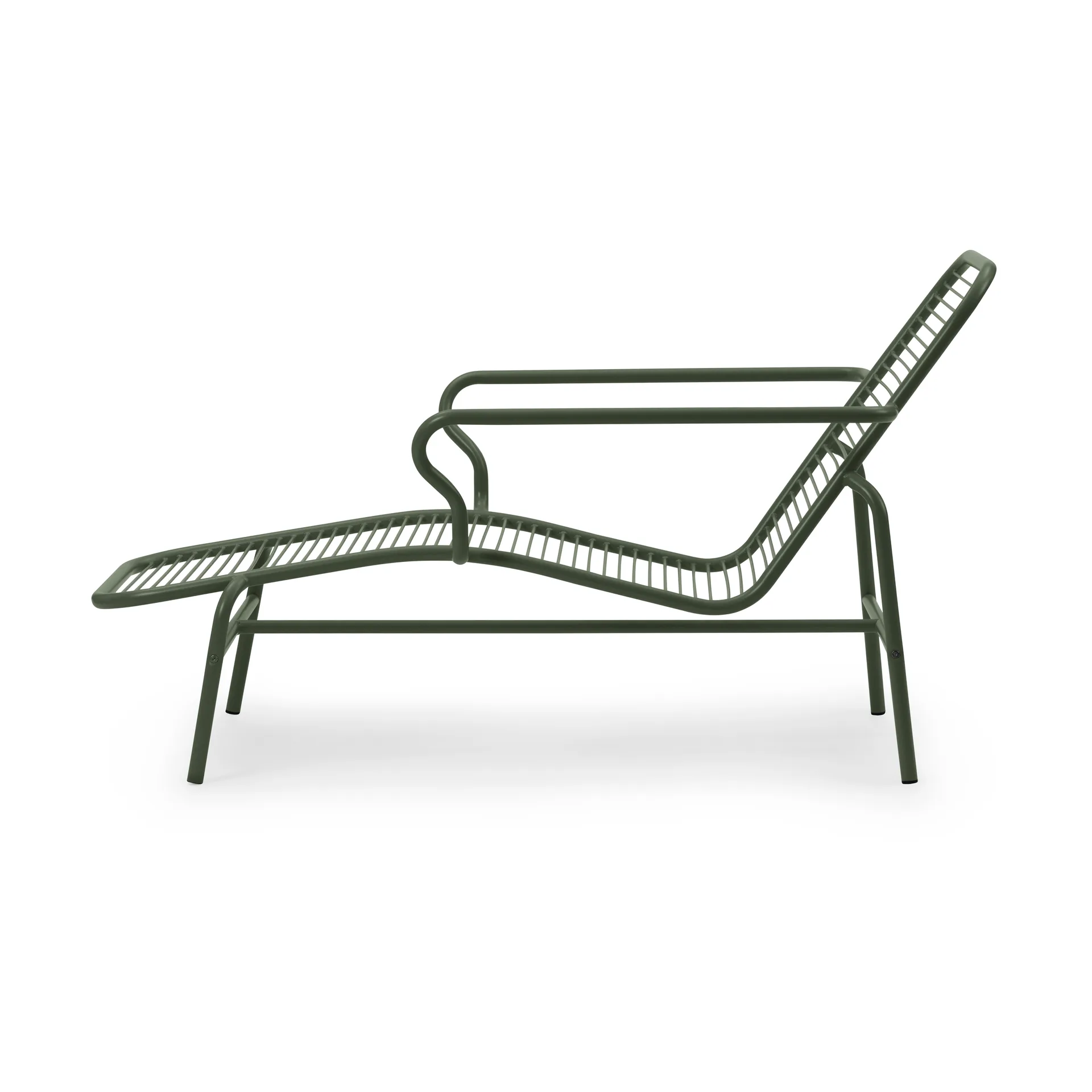Tumbona Vig Chaise Lounge, Green Normann Copenhagen