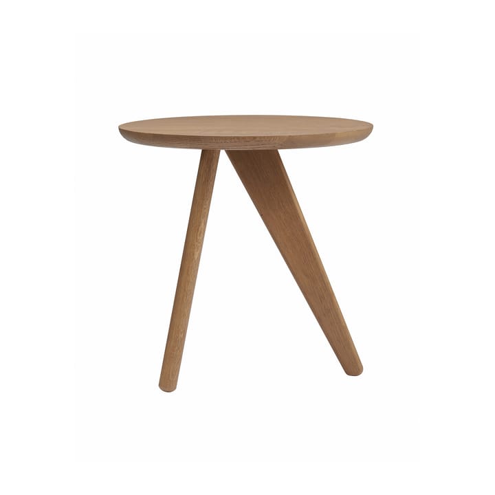 Mesa auxiliar Fin Ø40 cm, Light smoked NORR11