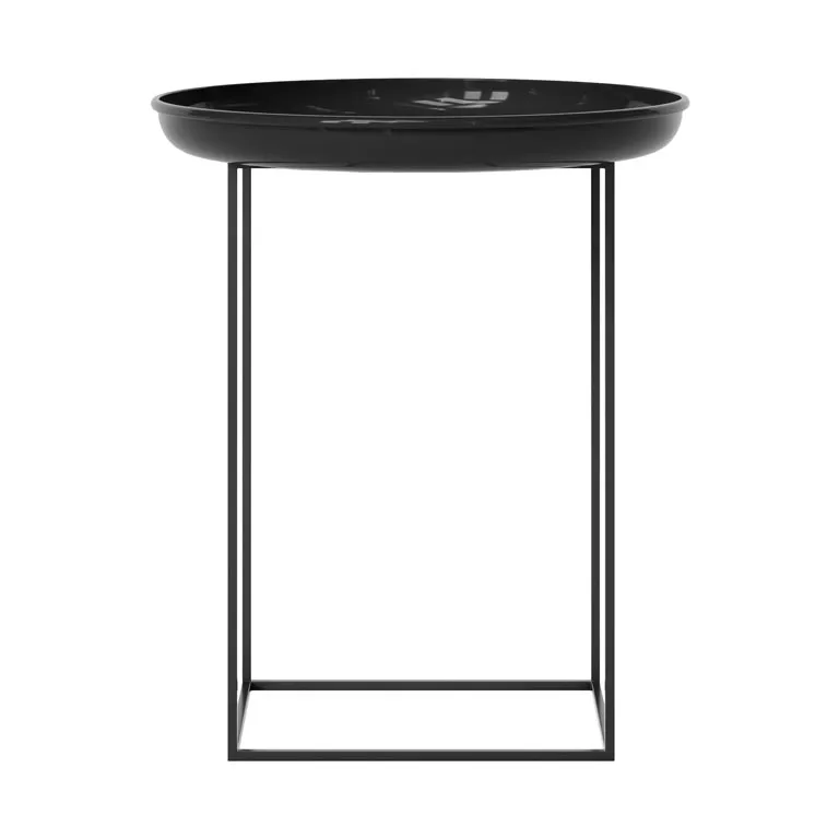 Mesa de centro Duke small, Lacquered obsidian NORR11