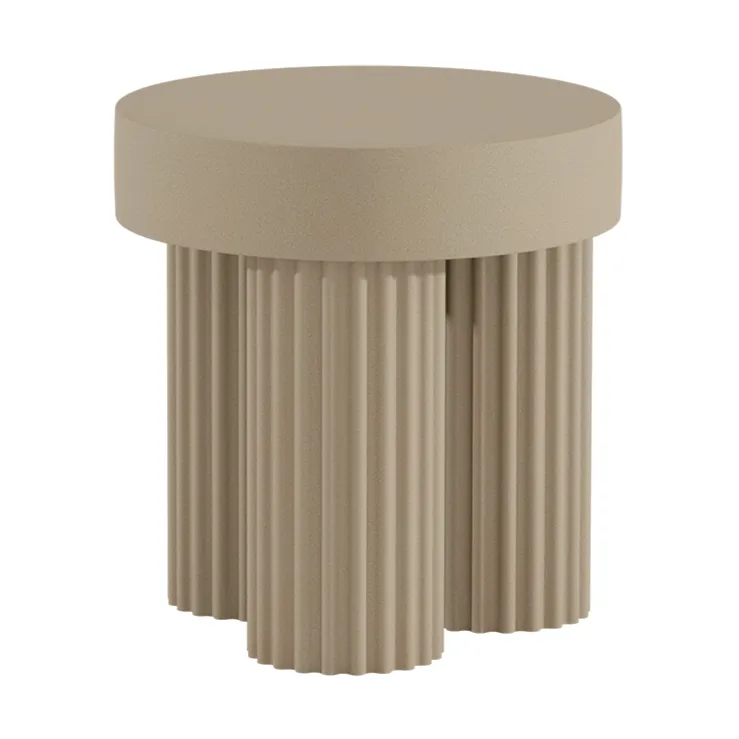 Mesa de centro Gear alta Ø45 cm, Chai, Ø45 cm NORR11