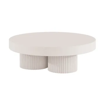 Mesa de centro Gear - Tiza, Ø120 cm - NORR11