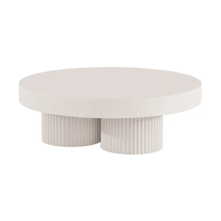 Mesa de centro Gear - Tiza, Ø120 cm - NORR11